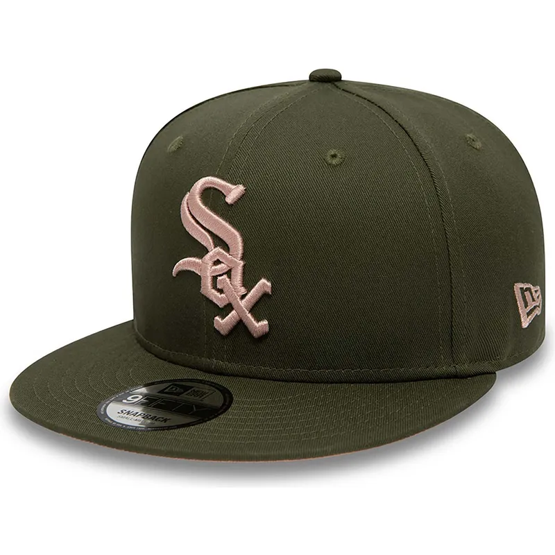 kapa-ravna-zelena-snapback-rosa-9fifty-side-patch-chicago-white-sox-mlb-new-era kapa-ravna-zelena-snapback-rosa-9fifty-side-patch-chicago-white-sox-mlb-new-era