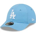 cap-zaobljena-blue-adjustable-strap-za-djecu-claro-pequeno-9forty-league-essential-los-angeles-dodgers-mlb-new-era