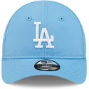 cap-zaobljena-blue-adjustable-strap-za-djecu-claro-pequeno-9forty-league-essential-los-angeles-dodgers-mlb-new-era