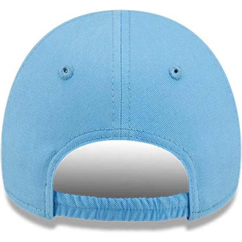cap-zaobljena-blue-adjustable-strap-za-djecu-claro-pequeno-9forty-league-essential-los-angeles-dodgers-mlb-new-era