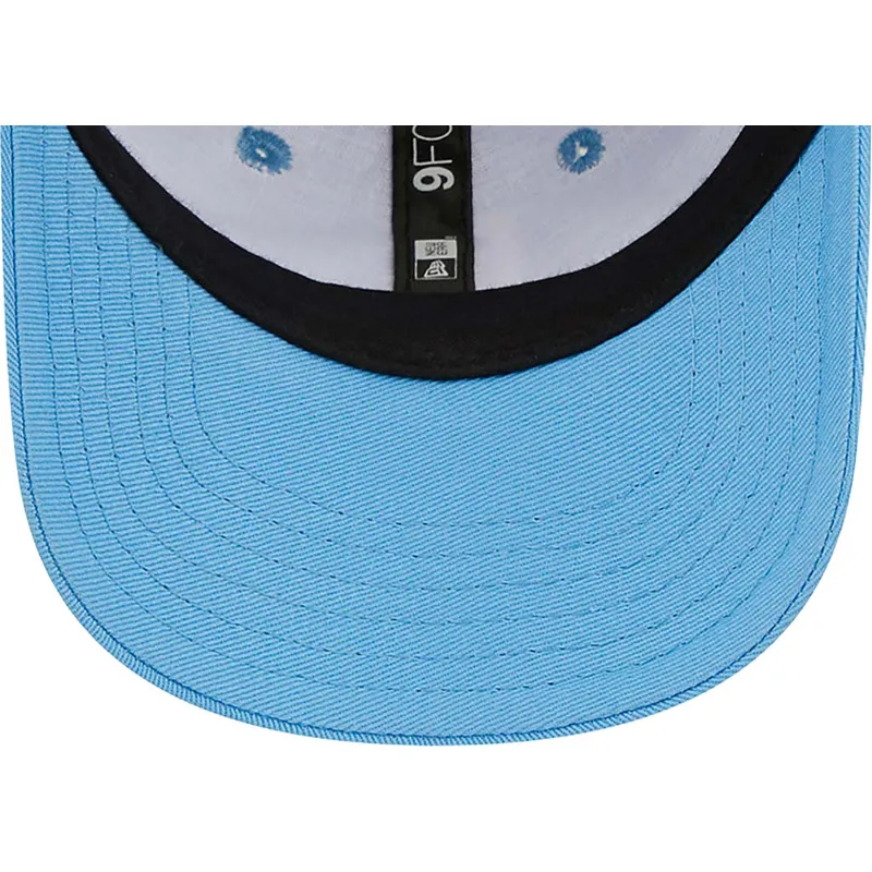 cap-zaobljena-blue-adjustable-strap-za-djecu-claro-pequeno-9forty-league-essential-los-angeles-dodgers-mlb-new-era