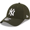 kape-zaobljena-zelena-podesiva-traka-9forty-the-league-melton-new-york-yankees-mlb-new-era