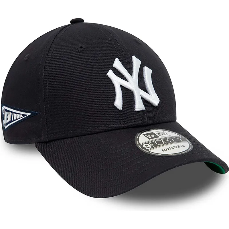 kapa-zaobljena-mornarsko-plava-podesiv-9forty-team-side-patch-new-york-yankees-mlb-new-era