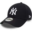 kapa-zaobljena-mornarsko-plava-podesiv-9forty-team-side-patch-new-york-yankees-mlb-new-era