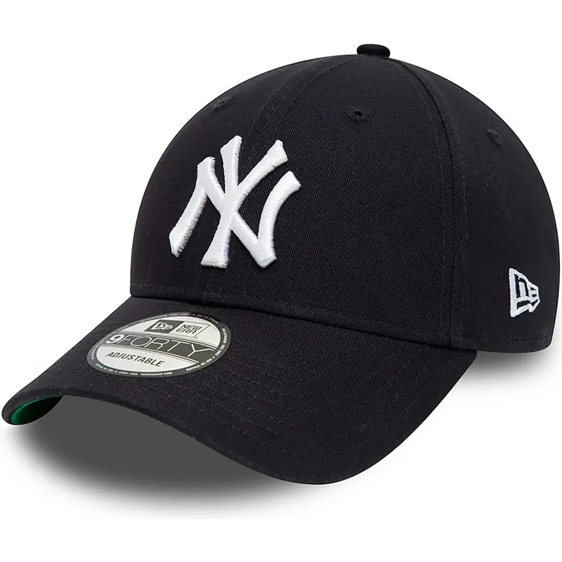 kapa-zaobljena-mornarsko-plava-podesiv-9forty-team-side-patch-new-york-yankees-mlb-new-era