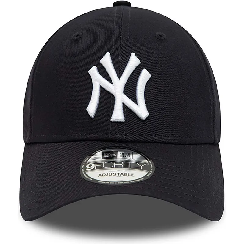kapa-zaobljena-mornarsko-plava-podesiv-9forty-team-side-patch-new-york-yankees-mlb-new-era