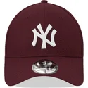 kapa-zaobljena-crvena-prilagodena-39thirty-diamond-era-new-york-yankees-mlb-new-era