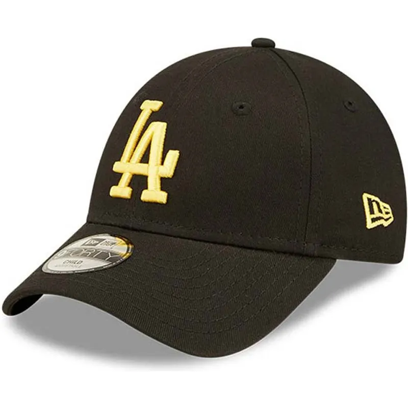 kapa-zaobljena-crna-podesiv-za-djecu-dorado-9forty-league-essential-los-angeles-dodgers-mlb-new-era kapa-zaobljena-crna-podesiv-za-djecu-dorado-9forty-league-essential-los-angeles-dodgers-mlb-new-era