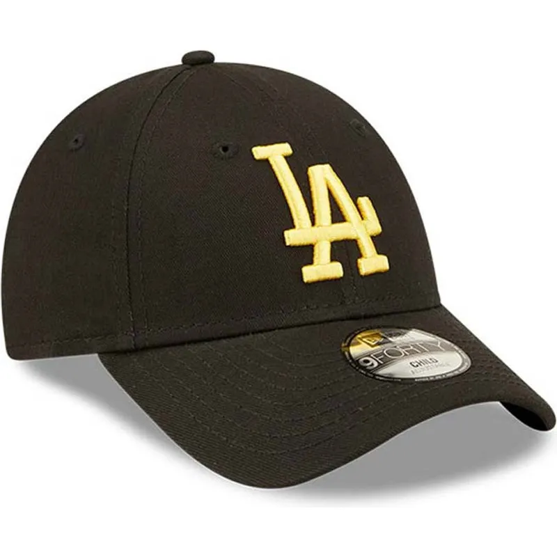 kapa-zaobljena-crna-podesiv-za-djecu-dorado-9forty-league-essential-los-angeles-dodgers-mlb-new-era kapa-zaobljena-crna-podesiv-za-djecu-dorado-9forty-league-essential-los-angeles-dodgers-mlb-new-era