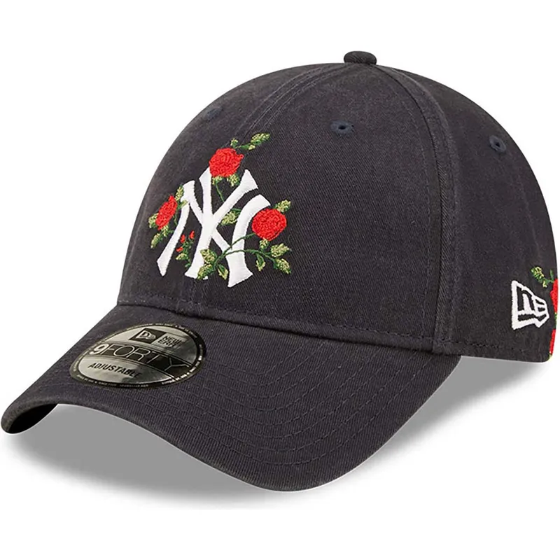 kapa-zaobljena-mornarsko-plava-podesiv-9forty-flower-new-york-yankees-mlb-new-era kapa-zaobljena-mornarsko-plava-podesiv-9forty-flower-new-york-yankees-mlb-new-era