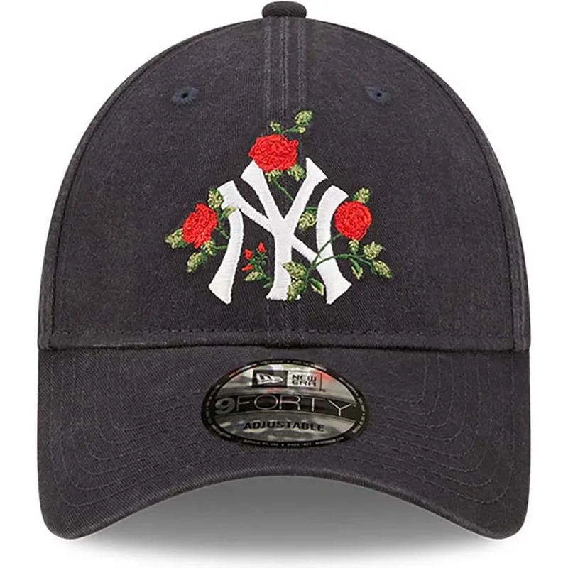 kapa-zaobljena-mornarsko-plava-podesiv-9forty-flower-new-york-yankees-mlb-new-era kapa-zaobljena-mornarsko-plava-podesiv-9forty-flower-new-york-yankees-mlb-new-era