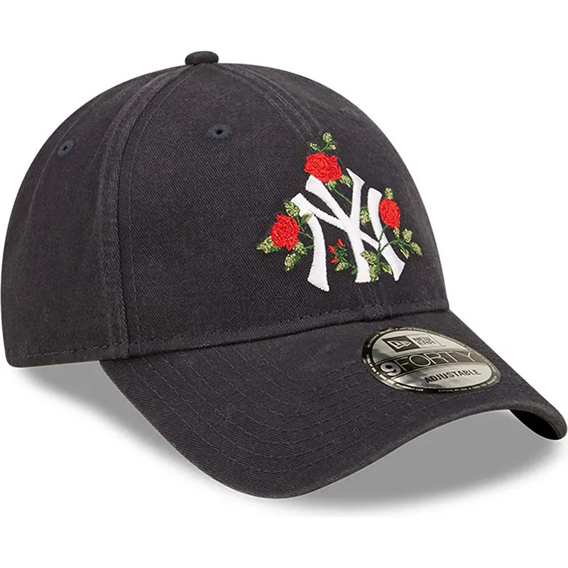 kapa-zaobljena-mornarsko-plava-podesiv-9forty-flower-new-york-yankees-mlb-new-era kapa-zaobljena-mornarsko-plava-podesiv-9forty-flower-new-york-yankees-mlb-new-era