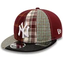kapa-ravna-crvena-podesiv-9fifty-patch-panel-new-york-yankees-mlb-new-era