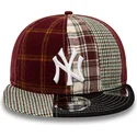 kapa-ravna-crvena-podesiv-9fifty-patch-panel-new-york-yankees-mlb-new-era