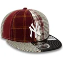 kapa-ravna-crvena-podesiv-9fifty-patch-panel-new-york-yankees-mlb-new-era
