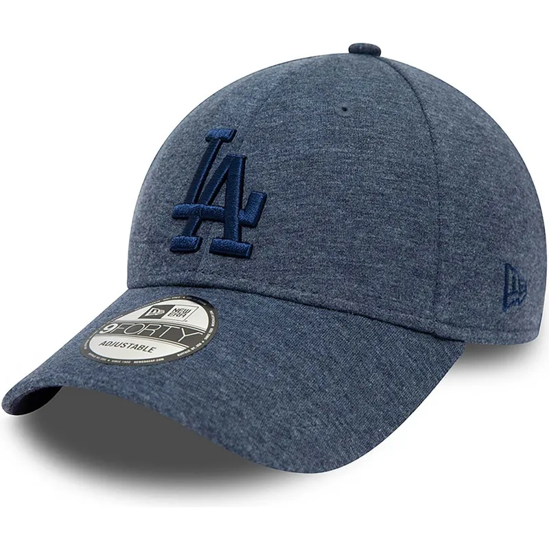cap-zaobljena-navy-blue-adjustable-strap-9forty-tonal-jersey-los-angeles-dodgers-mlb-new-era