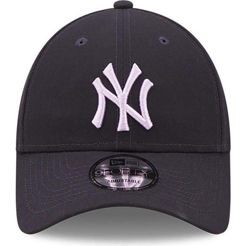new-era-curved-brim-9forty-repreve-new-york-yankees-mlb-navy-blue-adjustable-cap