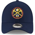 cap-zaobljena-navy-blue-adjustable-strap-9forty-the-league-denver-nuggets-nba-new-era