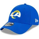kapa-zaobljena-plava-podesiv-9forty-the-league-los-angeles-rams-nfl-new-era