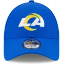 kapa-zaobljena-plava-podesiv-9forty-the-league-los-angeles-rams-nfl-new-era