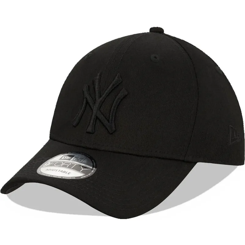 cap-zaobljena-black-snapback-9forty-league-essential-new-york-yankees-mlb-new-era