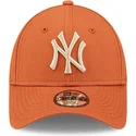 kapa-zaobljena-narancasta-podesiv-za-djecu-9forty-league-essential-new-york-yankees-mlb-new-era