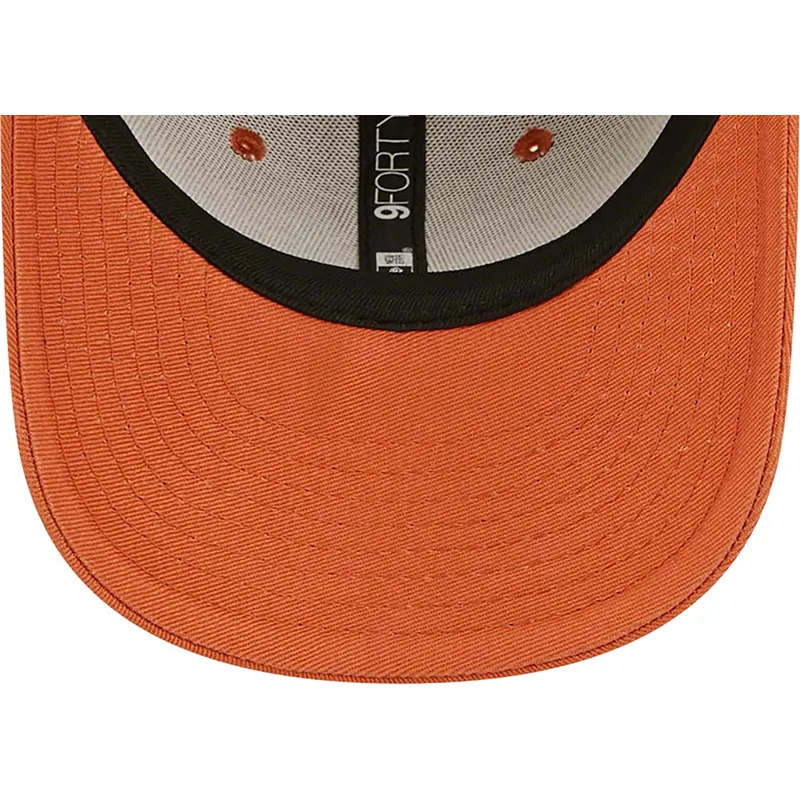 kapa-zaobljena-narancasta-podesiv-za-djecu-9forty-league-essential-new-york-yankees-mlb-new-era
