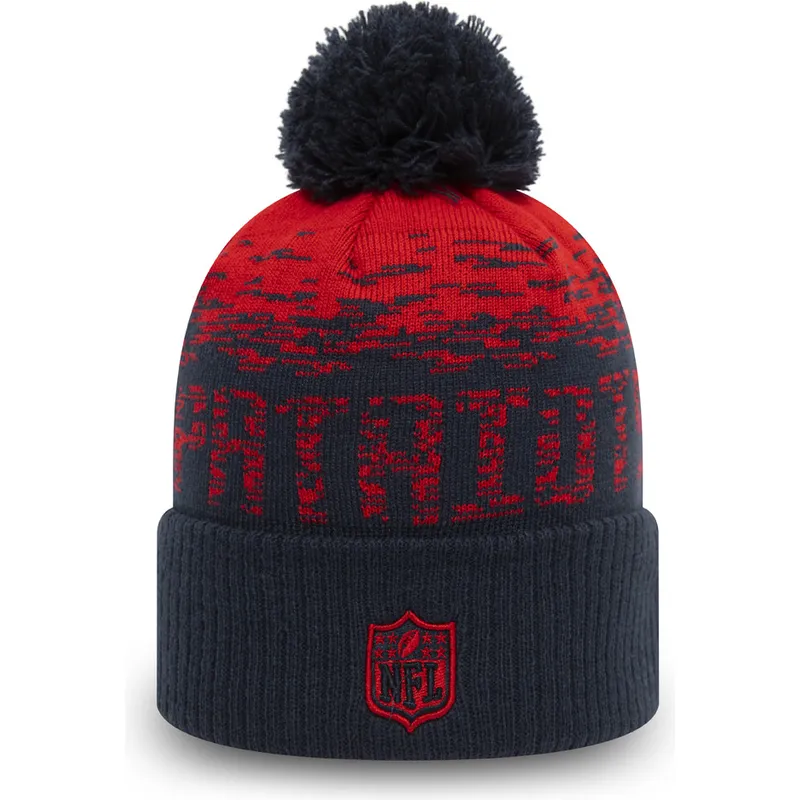 kapa-pompon-mornarsko-plava-cuff-sport-new-england-patriots-nfl-new-era kapa-pompon-mornarsko-plava-cuff-sport-new-england-patriots-nfl-new-era