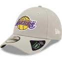 kapa-zaobljena-siva-podesiv-9forty-repreve-los-angeles-lakers-nba-new-era