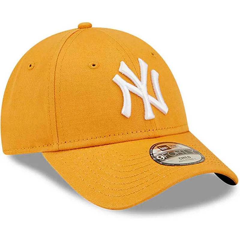 kapa-zaobljena-narancasta-podesiv-za-djecu-9forty-league-essential-new-york-yankees-mlb-new-era kapa-zaobljena-narancasta-podesiv-za-djecu-9forty-league-essential-new-york-yankees-mlb-new-era