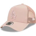 kapa-zaobljena-ruzicasta-snapback-a-frame-tonal-mesh-los-angeles-dodgers-mlb-new-era
