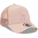 kapa-zaobljena-ruzicasta-snapback-a-frame-tonal-mesh-los-angeles-dodgers-mlb-new-era