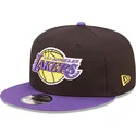 kapa-ravna-crna-snapback-9fifty-team-patch-los-angeles-lakers-nba-new-era