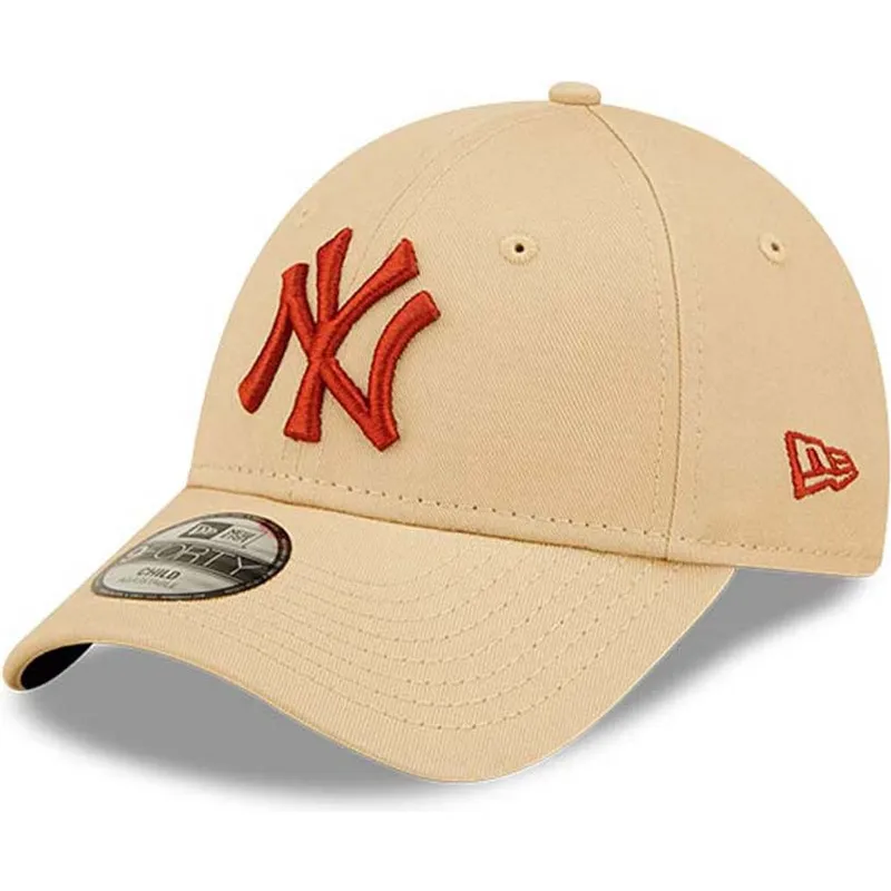 kapa-zaobljena-bez-podesiv-za-djecu-9forty-league-essential-new-york-yankees-mlb-new-era