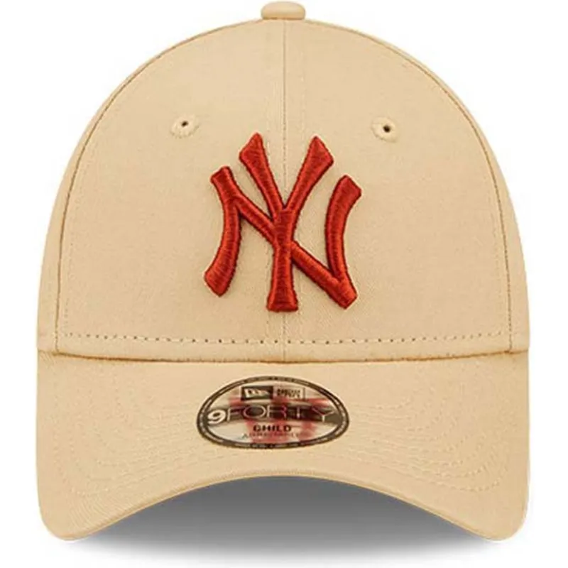 kapa-zaobljena-bez-podesiv-za-djecu-9forty-league-essential-new-york-yankees-mlb-new-era