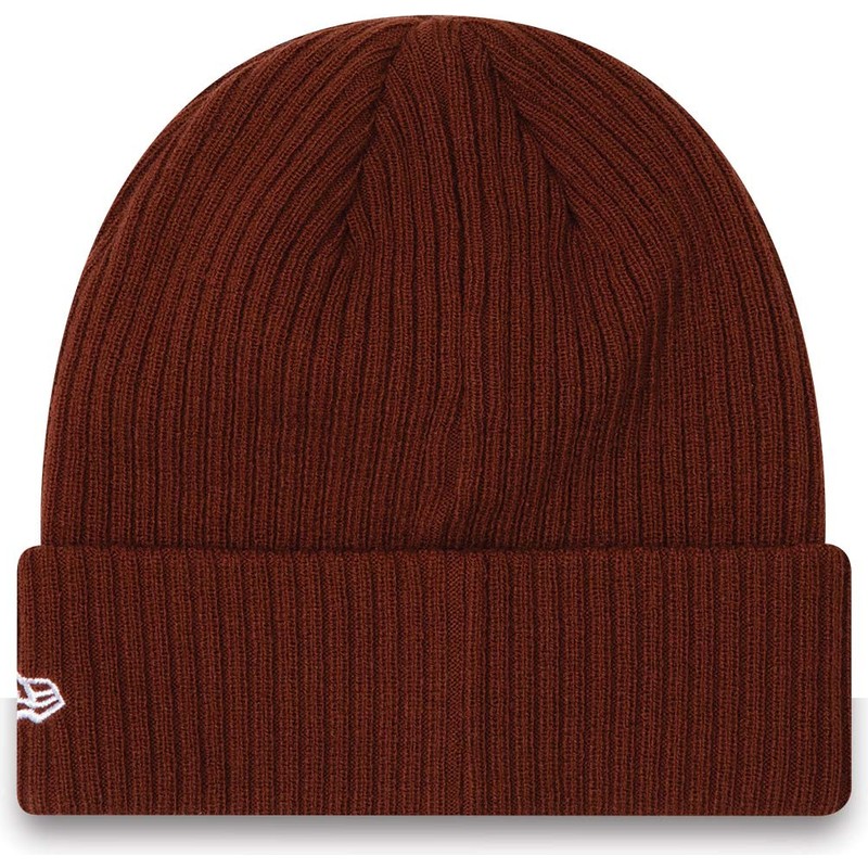 new-era-cuff-colour-brown-beanie