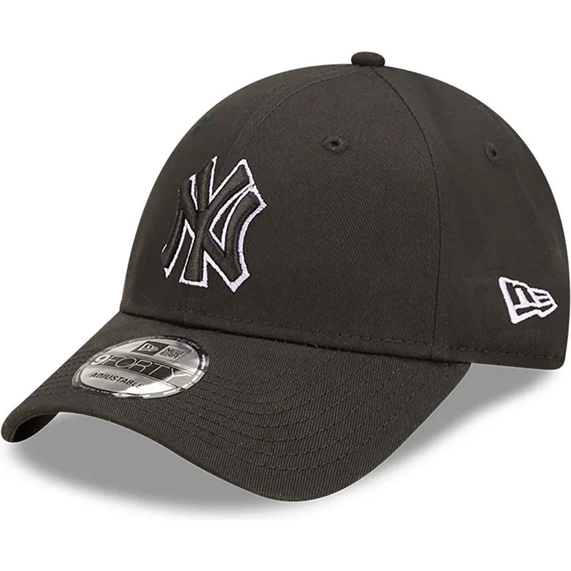 kapa-zaobljena-crna-podesiv-9forty-team-outline-new-york-yankees-mlb-new-era kapa-zaobljena-crna-podesiv-9forty-team-outline-new-york-yankees-mlb-new-era