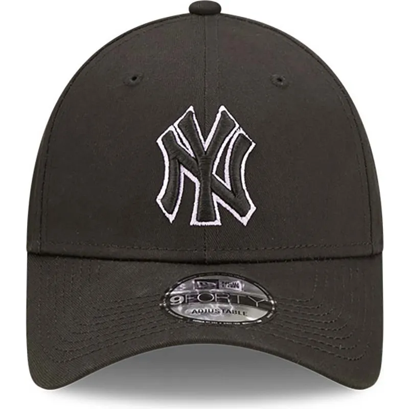 kapa-zaobljena-crna-podesiv-9forty-team-outline-new-york-yankees-mlb-new-era kapa-zaobljena-crna-podesiv-9forty-team-outline-new-york-yankees-mlb-new-era