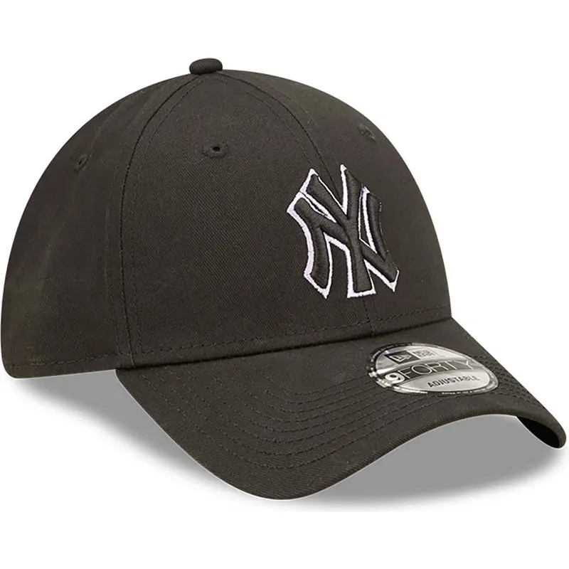 kapa-zaobljena-crna-podesiv-9forty-team-outline-new-york-yankees-mlb-new-era kapa-zaobljena-crna-podesiv-9forty-team-outline-new-york-yankees-mlb-new-era