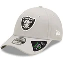 kapa-zaobljena-siva-podesiv-9forty-repreve-las-vegas-raiders-nfl-new-era