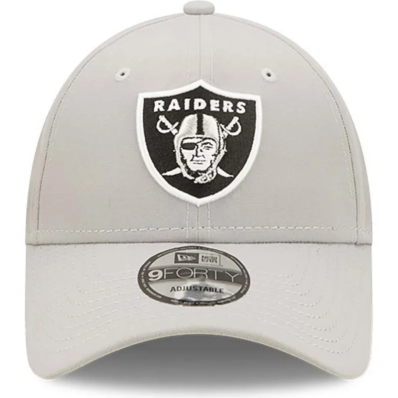 kapa-zaobljena-siva-podesiv-9forty-repreve-las-vegas-raiders-nfl-new-era