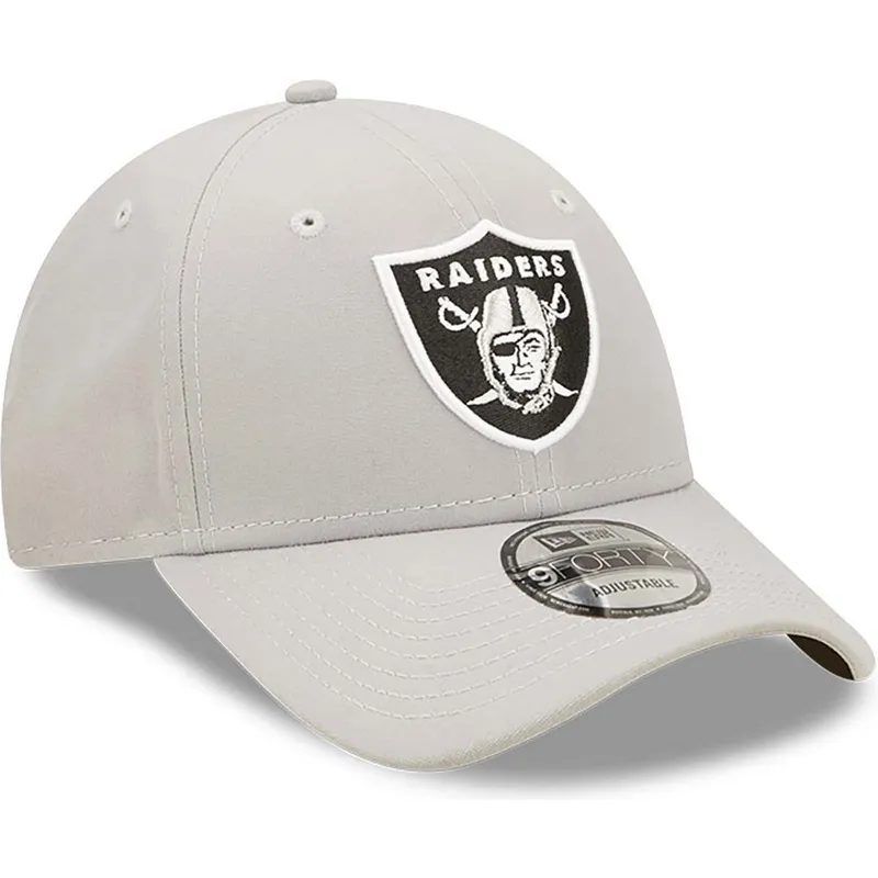 kapa-zaobljena-siva-podesiv-9forty-repreve-las-vegas-raiders-nfl-new-era