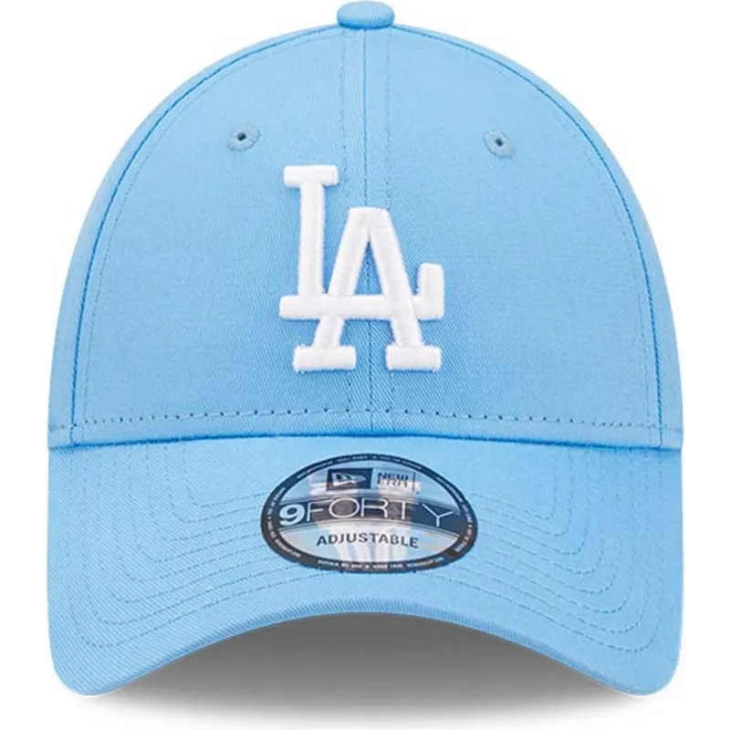 kapa-zaobljena-plava-podesiv-9forty-league-essential-los-angeles-dodgers-mlb-new-era