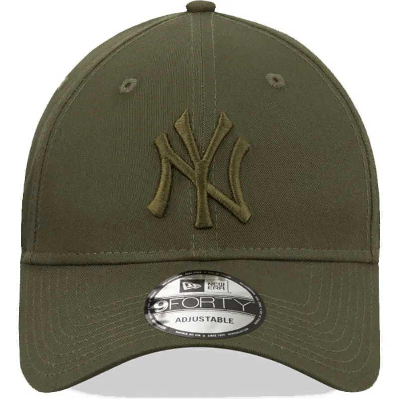 kapa-zaobljena-zelena-snapback-9forty-league-essential-new-york-yankees-mlb-new-era