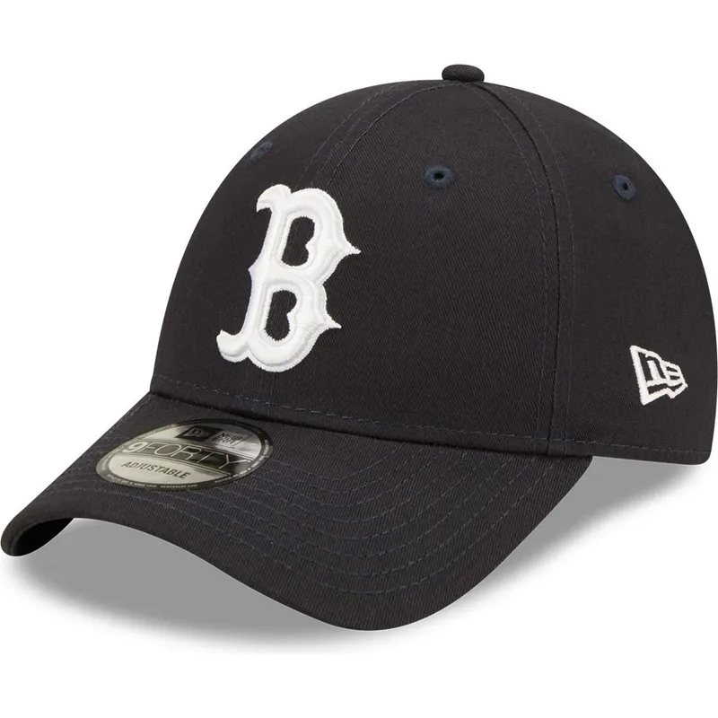 kapa-zaobljena-mornarsko-plava-podesiv-9forty-league-essential-boston-red-sox-mlb-new-era