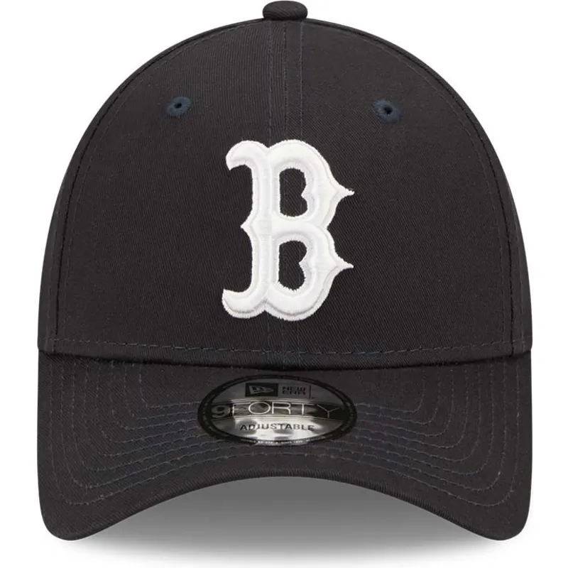 kapa-zaobljena-mornarsko-plava-podesiv-9forty-league-essential-boston-red-sox-mlb-new-era