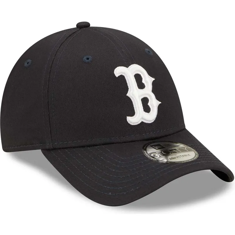 kapa-zaobljena-mornarsko-plava-podesiv-9forty-league-essential-boston-red-sox-mlb-new-era