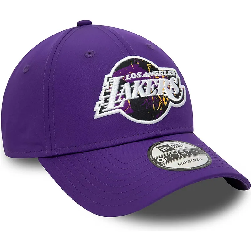 kapa-zaobljena-ljubicasta-podesiv-9forty-print-infill-los-angeles-lakers-nba-new-era