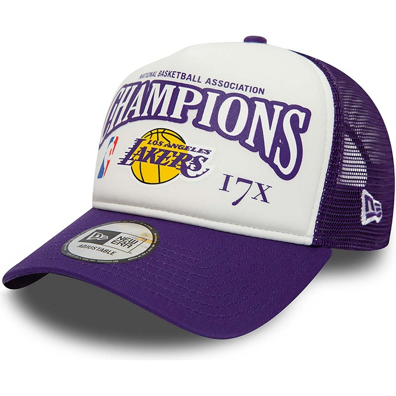 new-era-a-frame-league-champions-los-angeles-lakers-nba-purple-and-white-trucker-hat