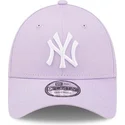 cap-zaobljena-violet-adjustable-strap-9forty-league-essential-new-york-yankees-mlb-new-era